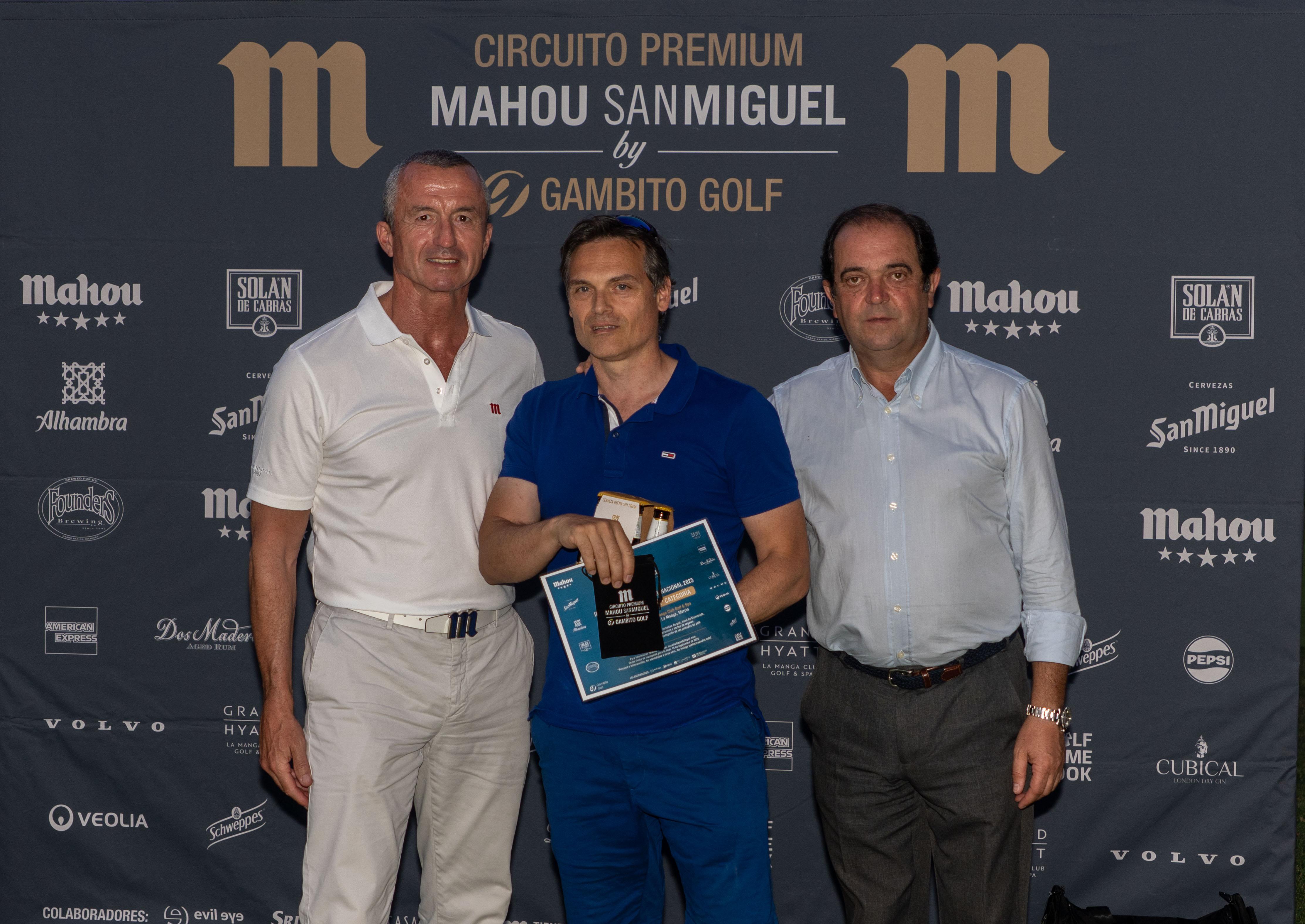 Mario Casal Cañizares, campeón de la 1ª categoría masculina.