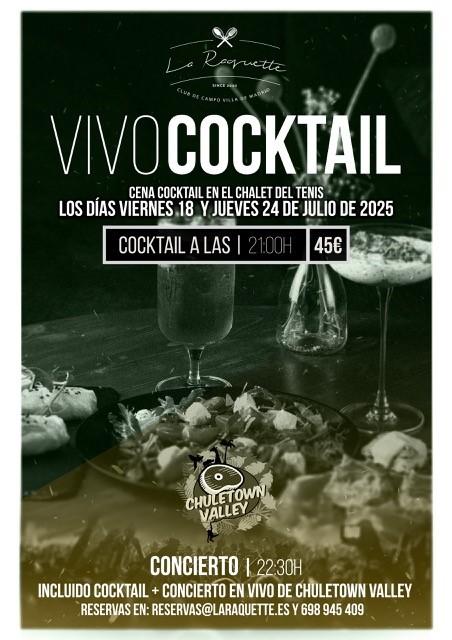 Cartel VivoCocktail 2025.