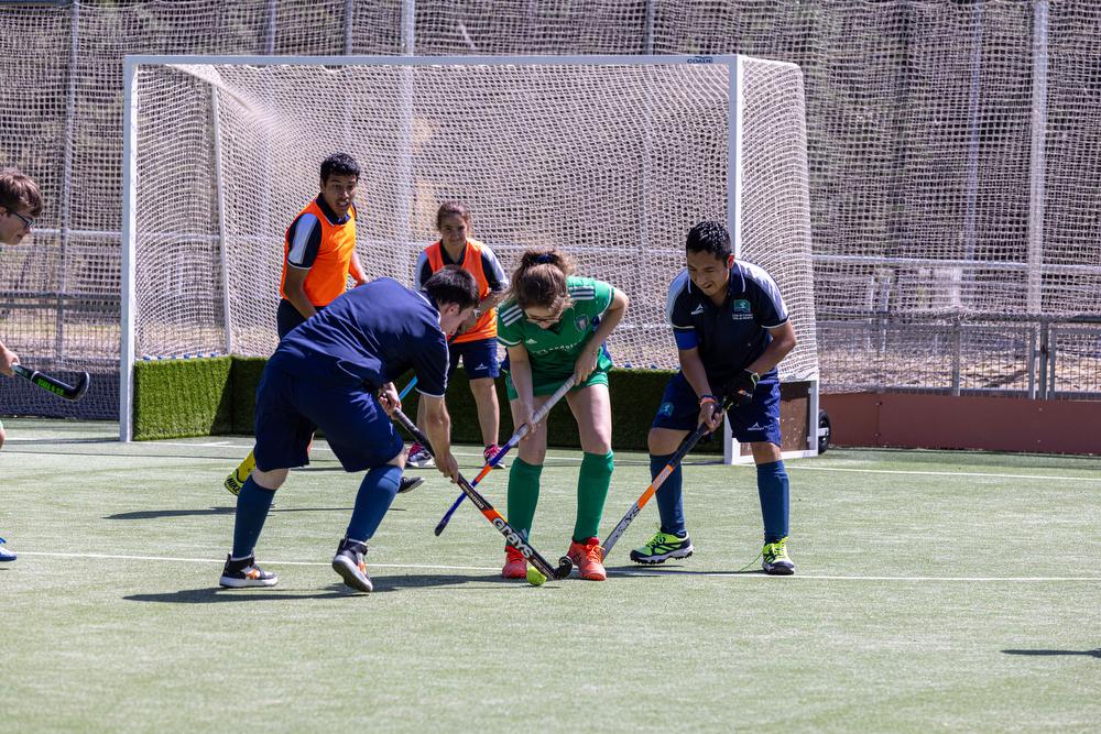 Partido de Special Hockey.