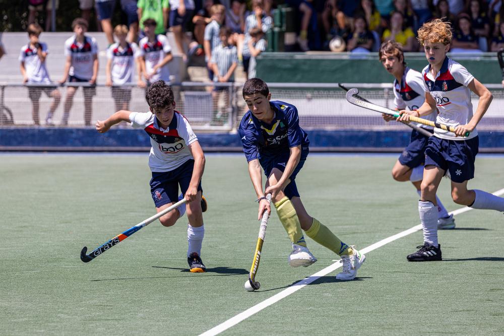 Partido entre el Club y el RC Polo.