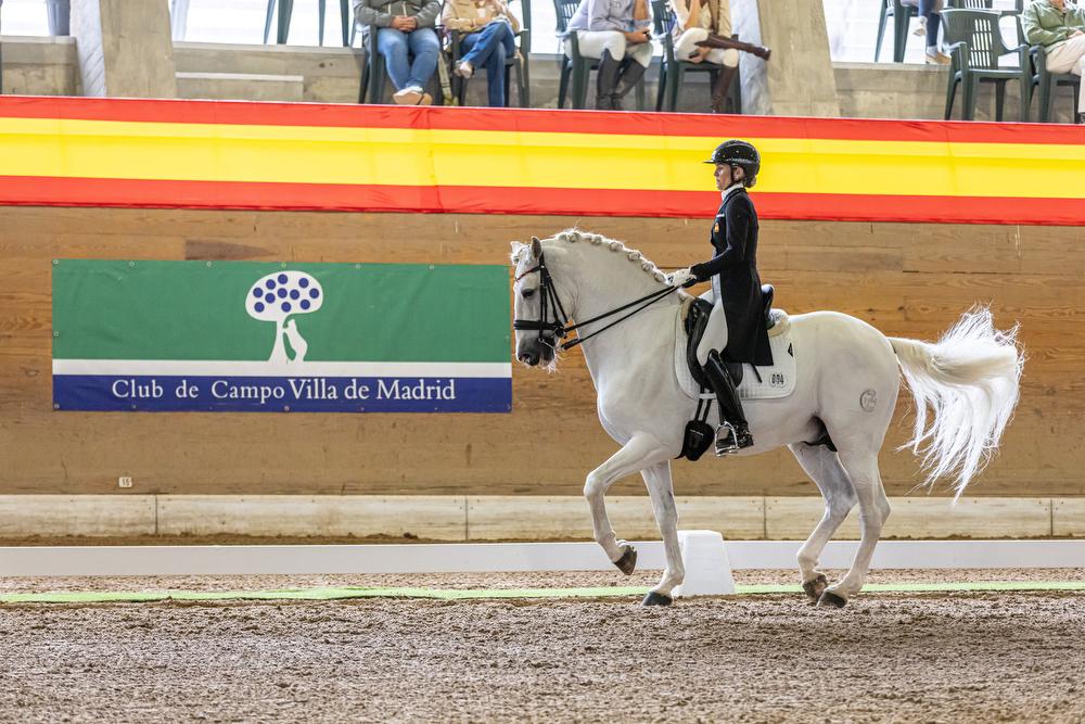 El binomio ganador, Paula Matute y Navaltocón.