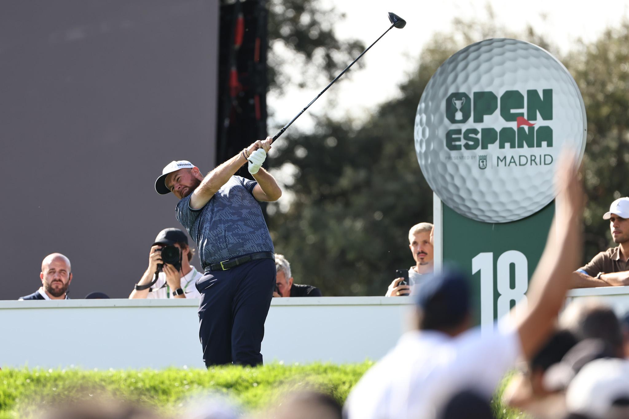 Salida desde el tee de Shane Lowry.