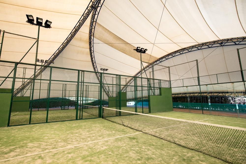 Pádel, en el Real Club de Campo Villa de Madrid. Foto: Miguel Ángel Ros / RCCVM