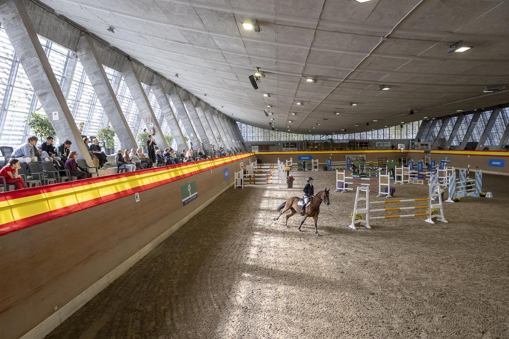 El público ha disfrutado del concurso en el Picadero Cubierto.