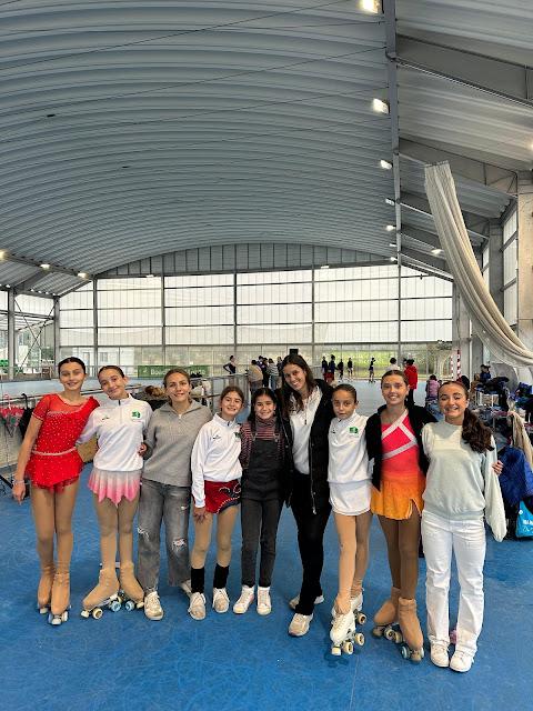 El equipo de patinaje RCCVM.