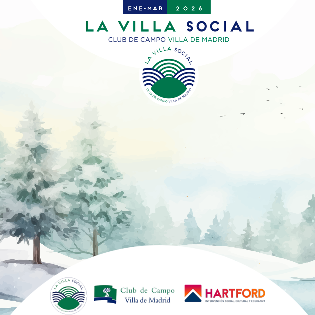 Portada programa sociocultural La Villa Social enero-marzo 2026.