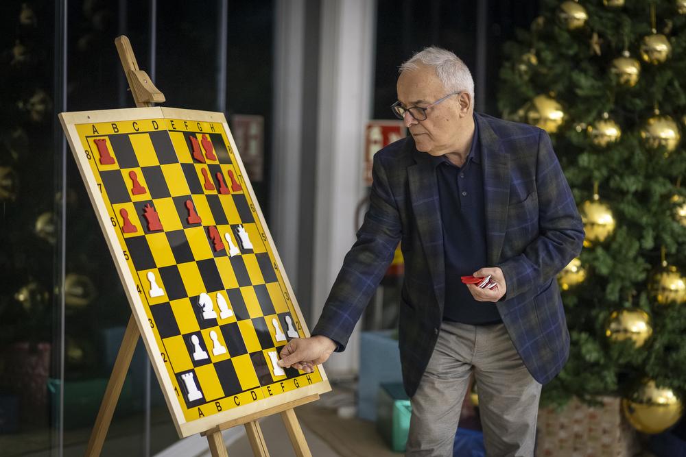 Explicación del GM Elizbar Ubilava.