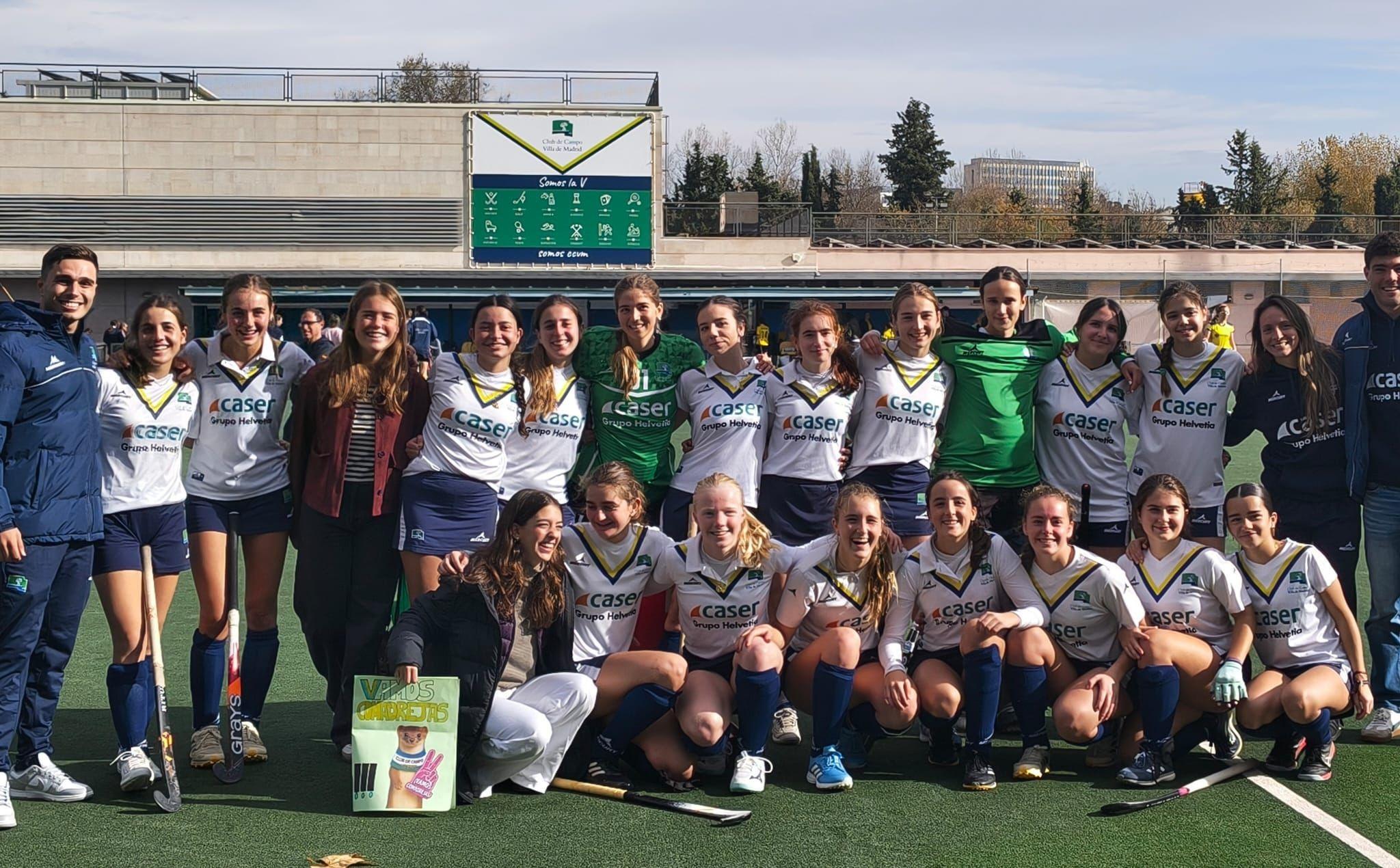 El equipo femenino juvenil ha terminado en séptima posición.