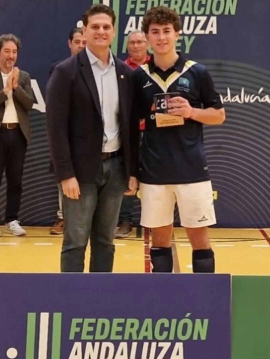 Javier González, MVP del torneo.