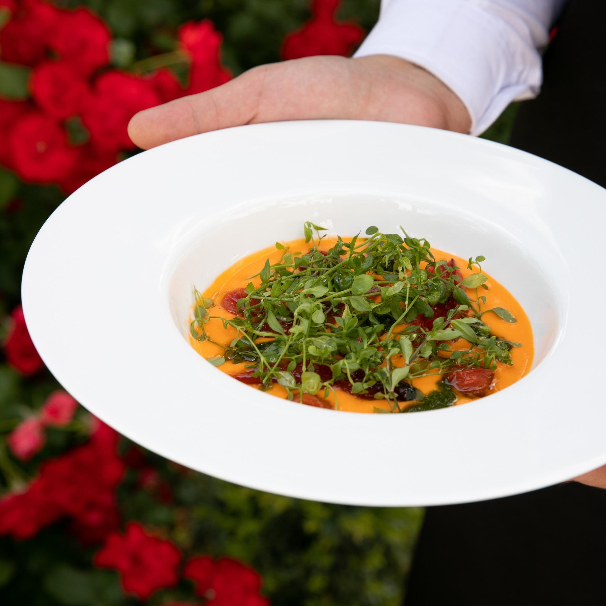 Menú semanal, en el Real Club de Campo Villa de Madrid.