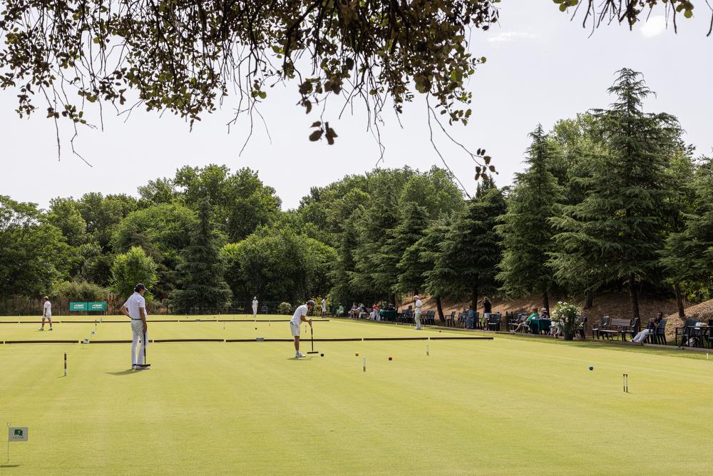 Croquet, en el Real Club de Campo Villa de Madrid. Foto: Miguel Ángel Ros / RCCVM