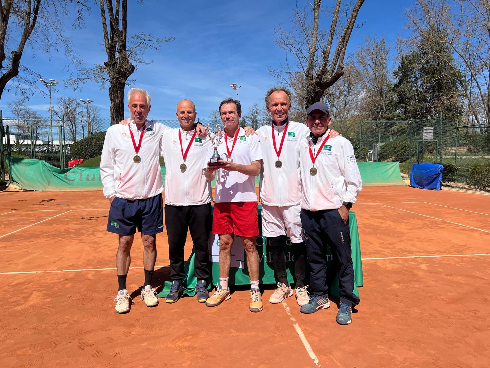 De izda. a dcha: Fernando Gómez de Segura,  Víctor Usaola, Jorge Mantilla, Pablo Semprún y Ramón Costa.