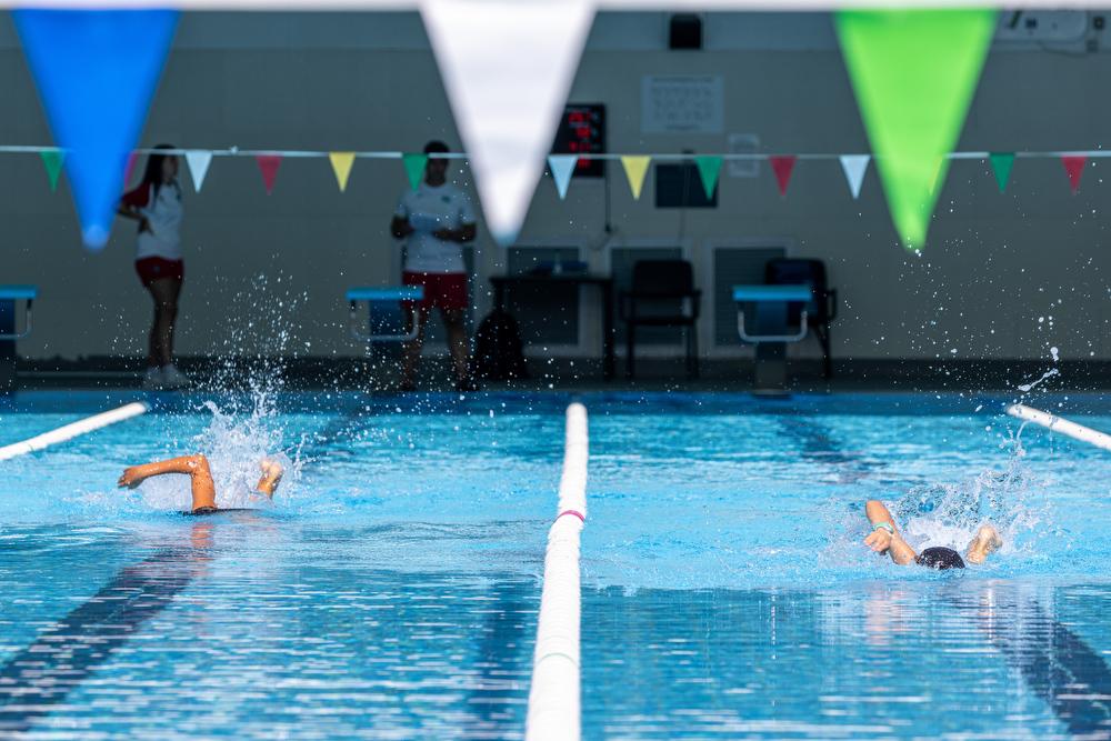 Natación, en el Real Club de Campo Villa de Madrid. Foto: Miguel Ángel Ros / RCCVM
