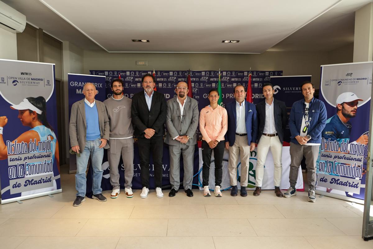 Participantes en la presentación del Grand Prix de tenis. Fotos: Miguel Ángel Ros / RCCVM