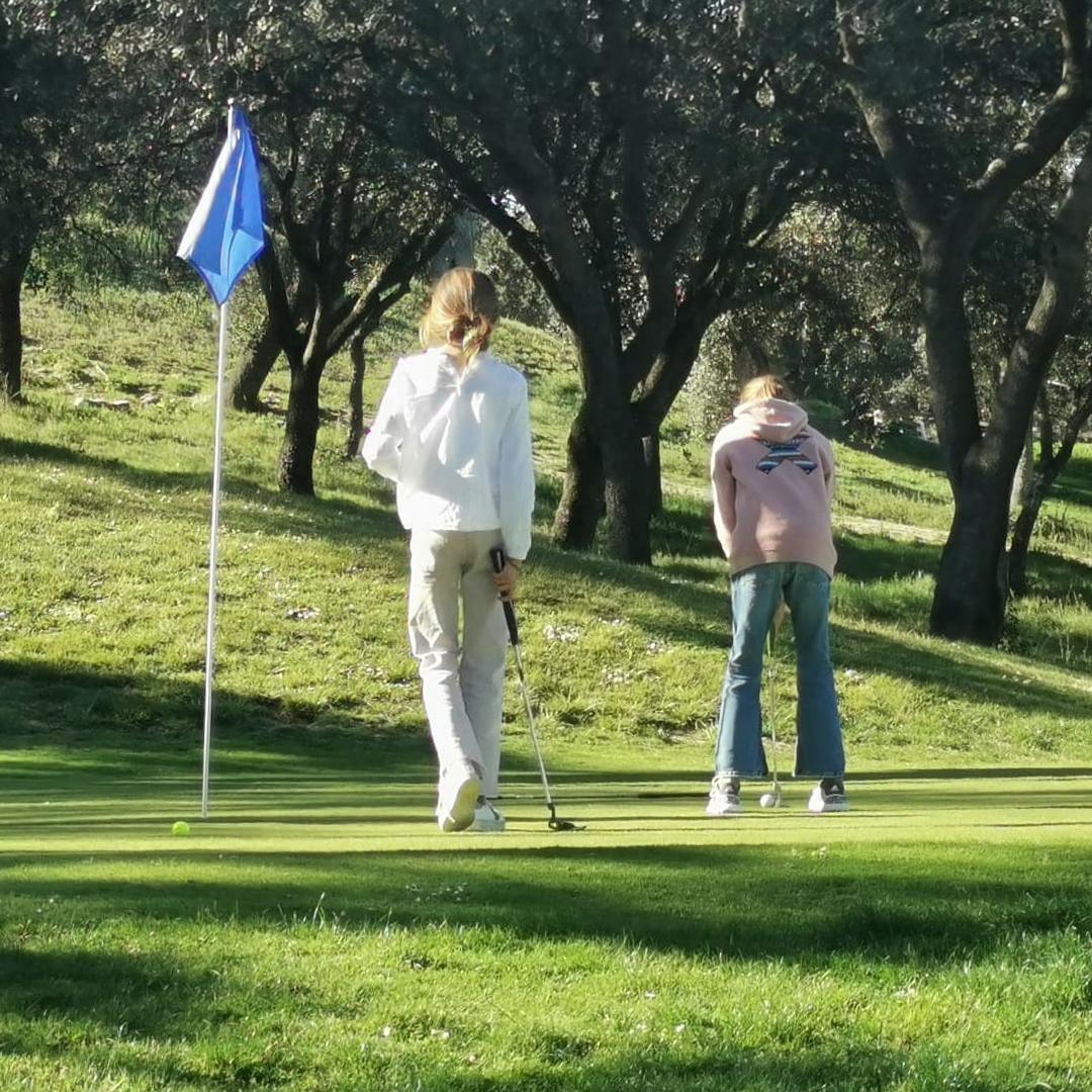 Golf, en el Real Club de Campo Villa de Madrid.
