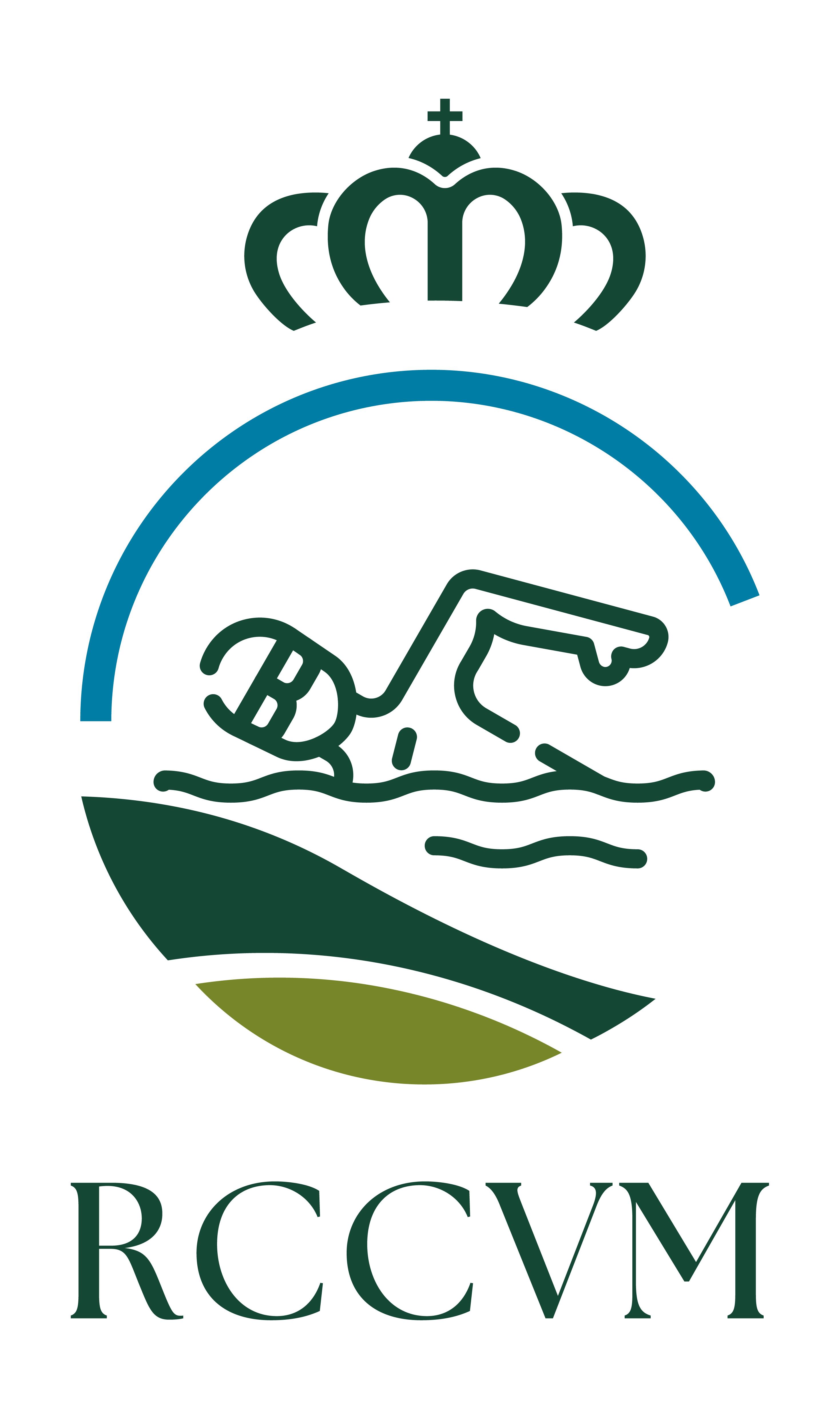 Logo natación RCCVM.
