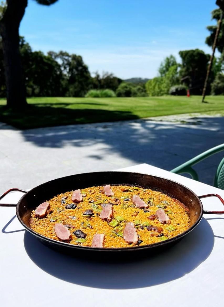 Menú semanal, en el Real Club de Campo Villa de Madrid.