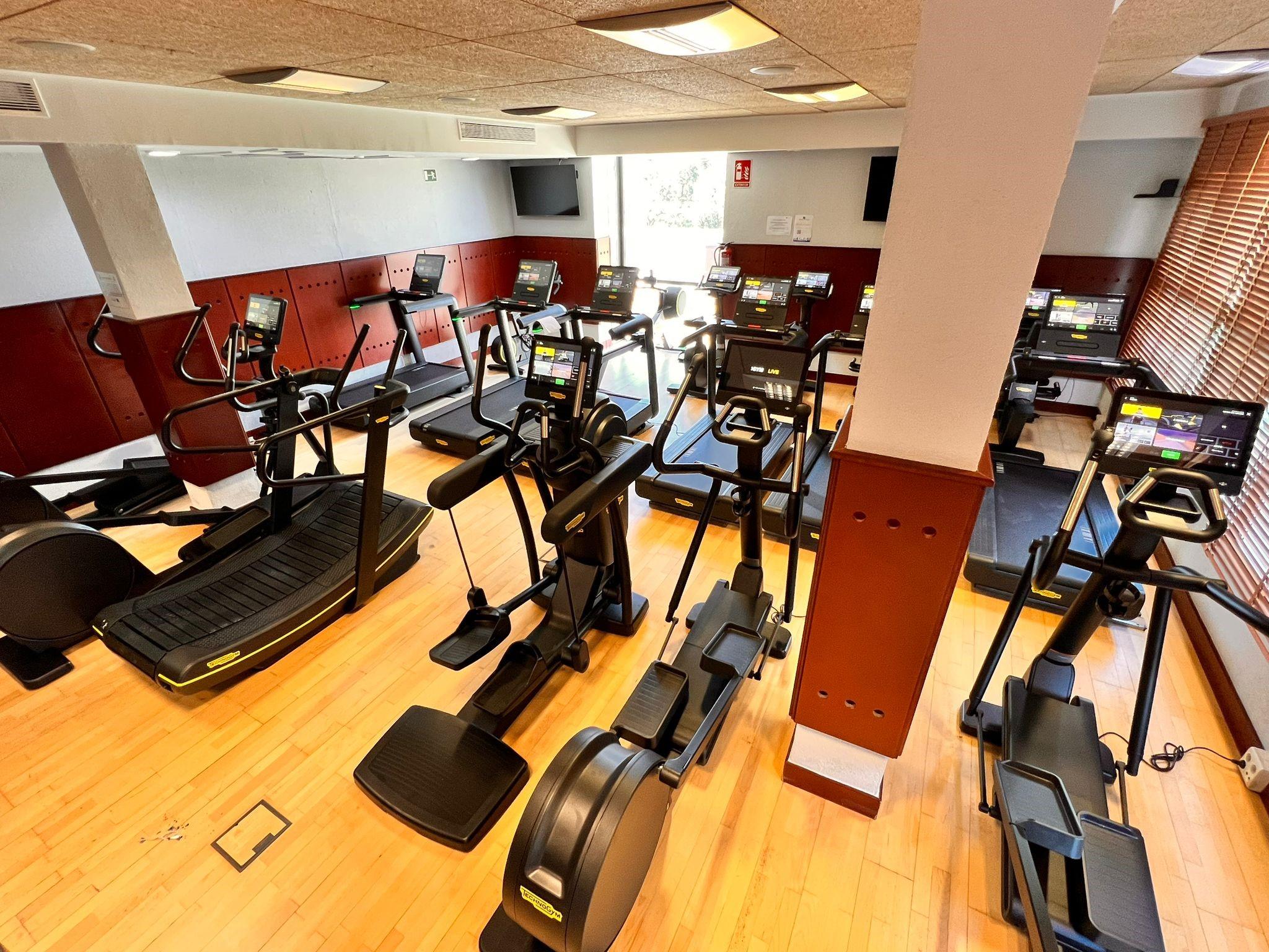Gimnasio del Real Club de Campo Villa de Madrid.