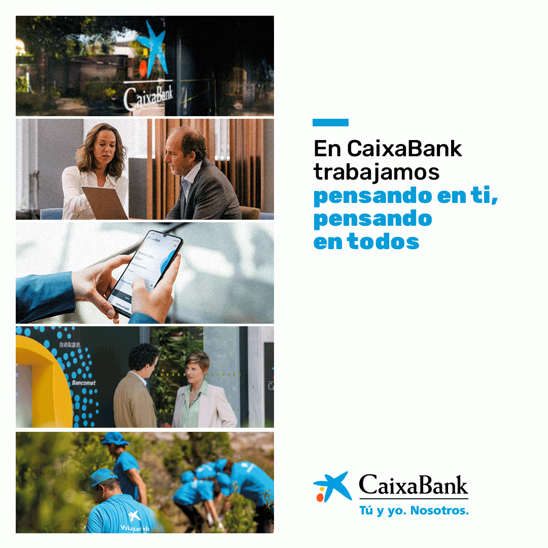 Anuncio de CaixaBank.