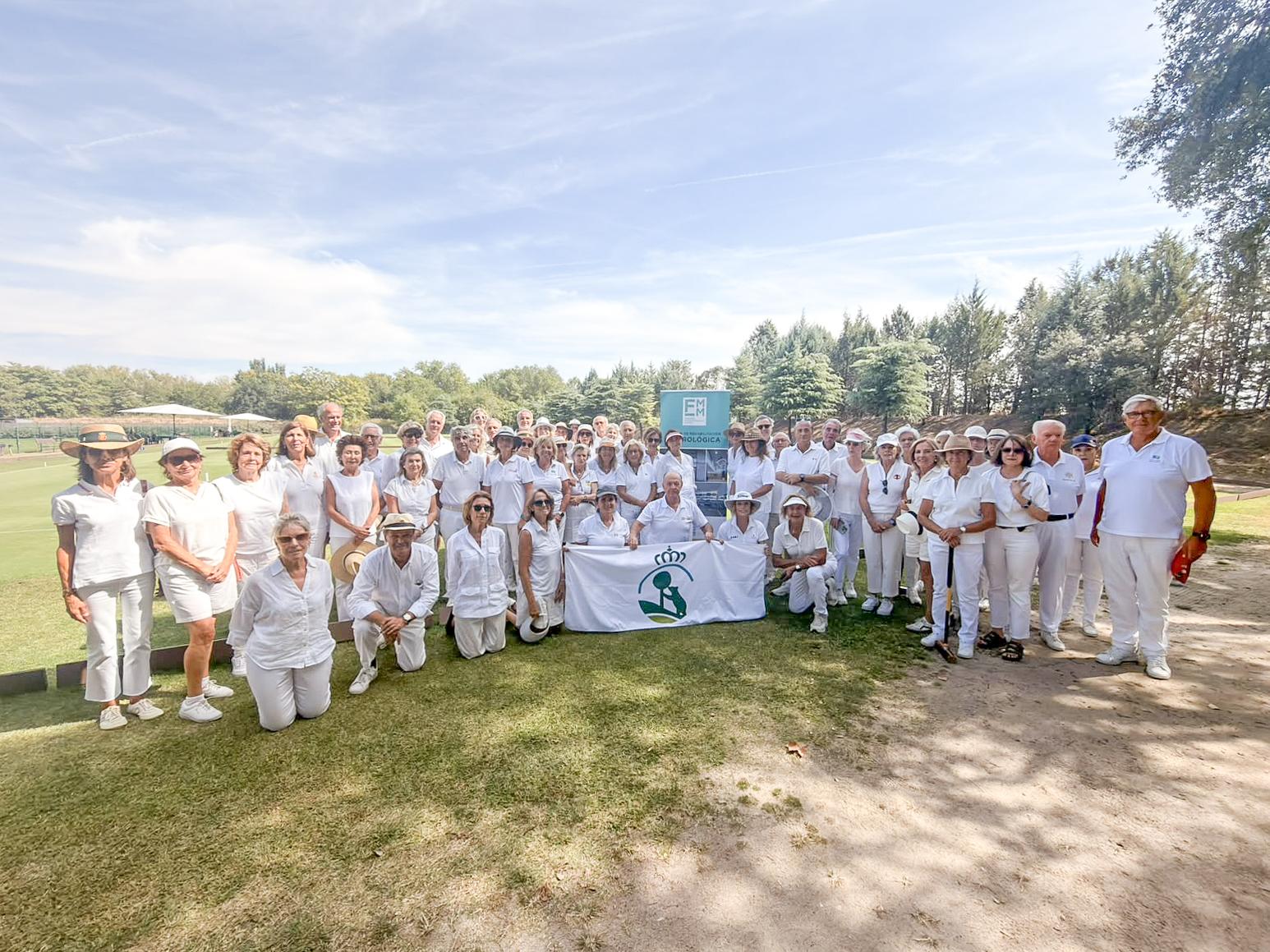 Imagen de grupo de los participantes en el Torneo benéfico de croquet 2026. Foto: Diego Restrepo