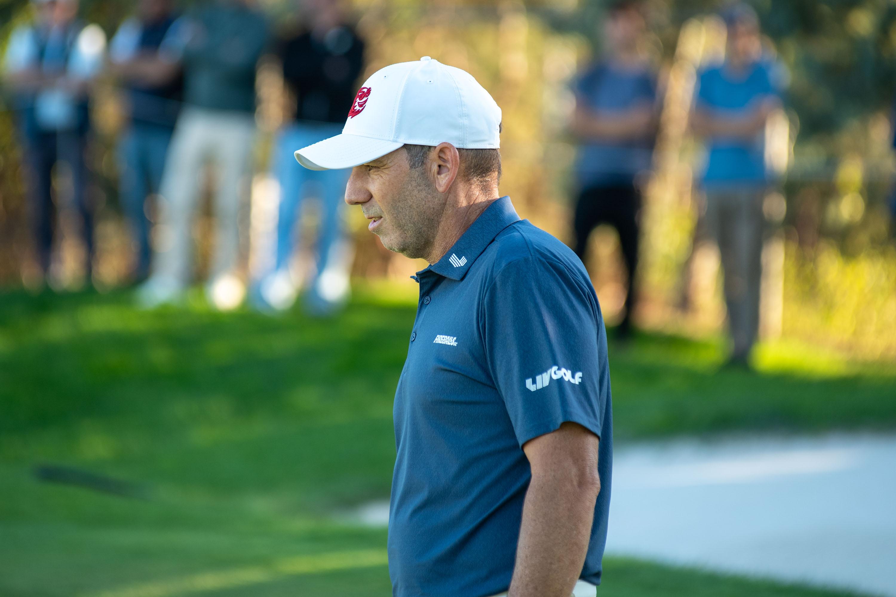 Sergio García es una de las estrellas del Open.