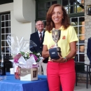 María de Orueta, campeona del Europa Individual Sénior de golf. Foto: Rfegolf