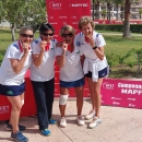 El equipo CCVM campeón de España por equipos de tenis femenino +60.