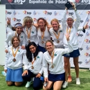 Campeonas de España veteranas sénior de pádel de 1ª categoría.
