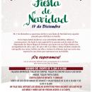 Cartel de la Fiesta de Navidad 2017