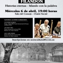 Sesión Literaria Filandón, historias eternas - hilando con la palabra.