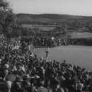 El público llenó el campo del Club para la Copa Canadá de 1965. Foto: Captura RTVE