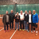 Equipo masculino del Club Campeón de España +60 de tenis.