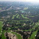 Imagen aérea del Club de Campo Villa de Madrid.