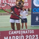 La doble campeona de Madrid benjamín, María Serrano de Pablo.