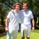 Patricio Garay e Iñigo Castañón en el Campeonato de España sub-25 de Croquet. Foto: Fecroquet