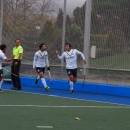 Los jugadores del Club celebran el gol de José Basterra. Foto: Ignacio Monsalve