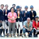 Medallistas en el Campeonato de España de Yeguadas. Foto: Ecuestre